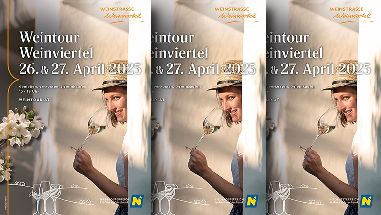 Informačný leták: Putovanie za vínom naprieč Weinviertel, © Weinstraße Weinviertel Informačný leták: Putovanie za vínom naprieč Weinviertel, © Weinstraße Weinviertel