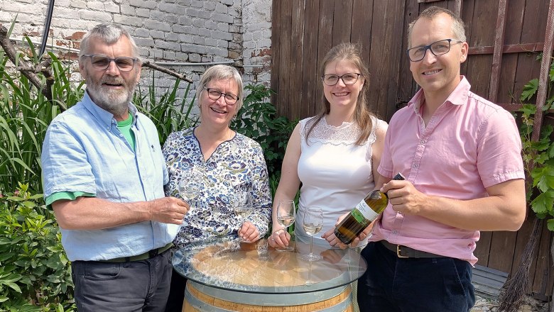 Familie Parth, © Weingut Parth Rudi, Hilde, Maria und Thomas Parth